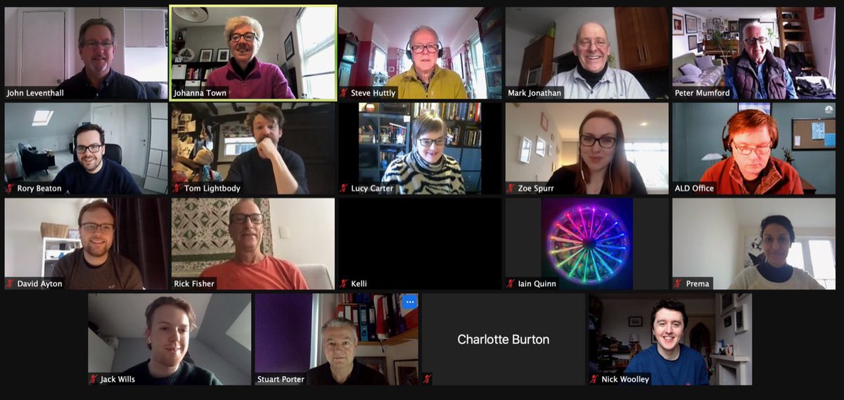 First exec meeting of the year and it was almost a full house! 💡 

We’re very excited to be working together on so many new ideas and projects to take us all through 2021 - our 60th year as an association!!!

Watch this space! 👀