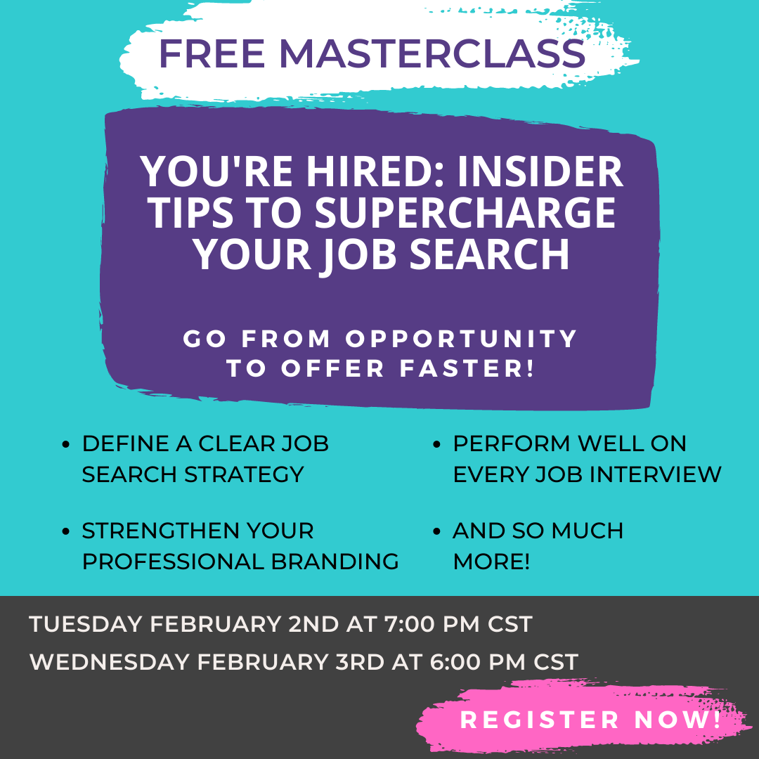 interview_lynee's tweet photo. Want to hear the words, "YOU"RE HIRED"? Then you can't miss my FREE masterclass where I'll uncover insider tips to help you in your job search! Space is limited, so REGISTER NOW >>> https://t.co/0Jf7lIGOvm https://t.co/1KCvEVyAX7