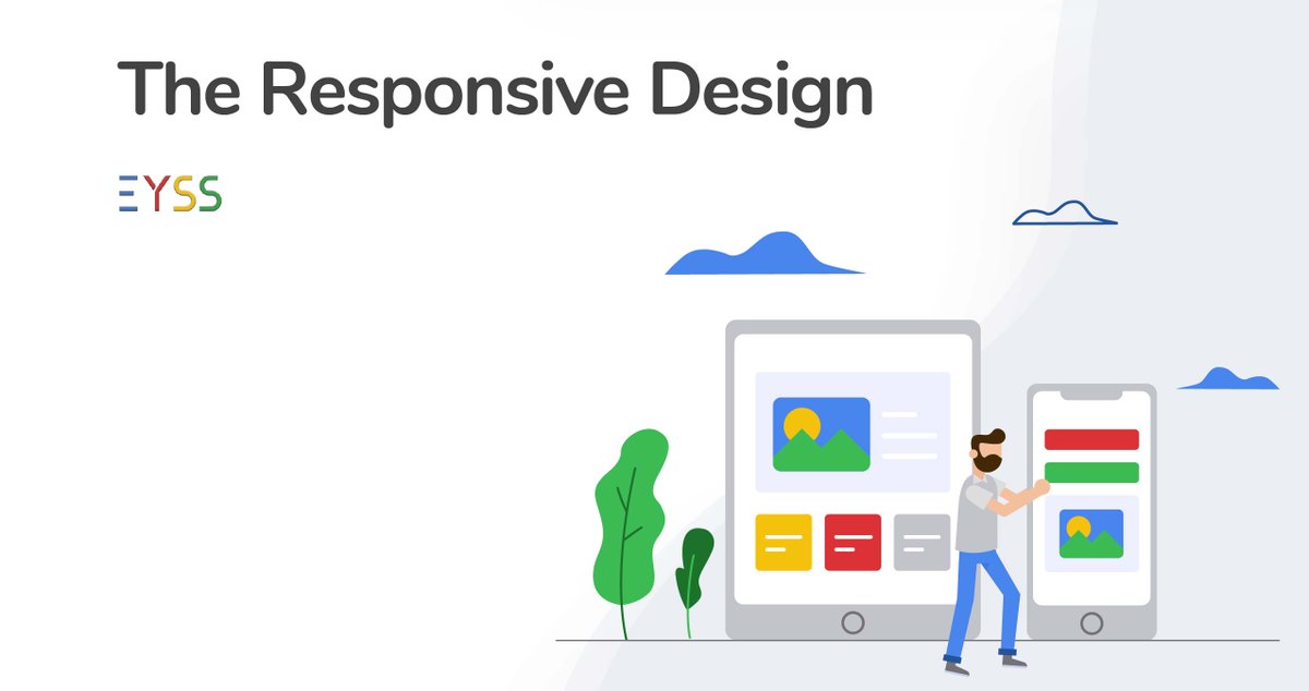 eyss_dev's tweet image. An adaptive web design is one capable of adapting to different types of devices. The system detects the width of the screen and from there it adapts all the elements of the page to offer a better experience to the user.  #adaptiveweb #adaptivedesign