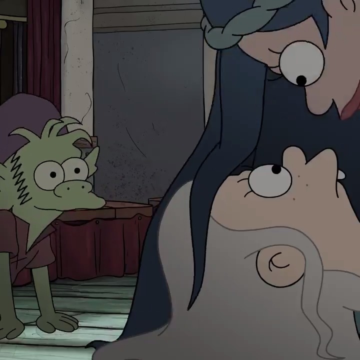 Disenchantment on Twitter "when Bean met Mora https//t.co/dZisjGLIDt