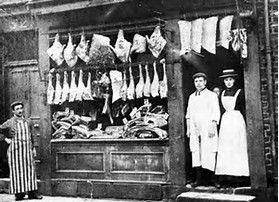 The stock market is like a butcher shop where you can buy part of someone else's business without having to do anything.