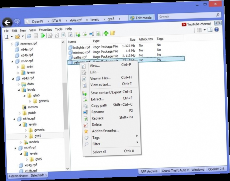 Gta 5 Fresh Update.Rpf File Download / X