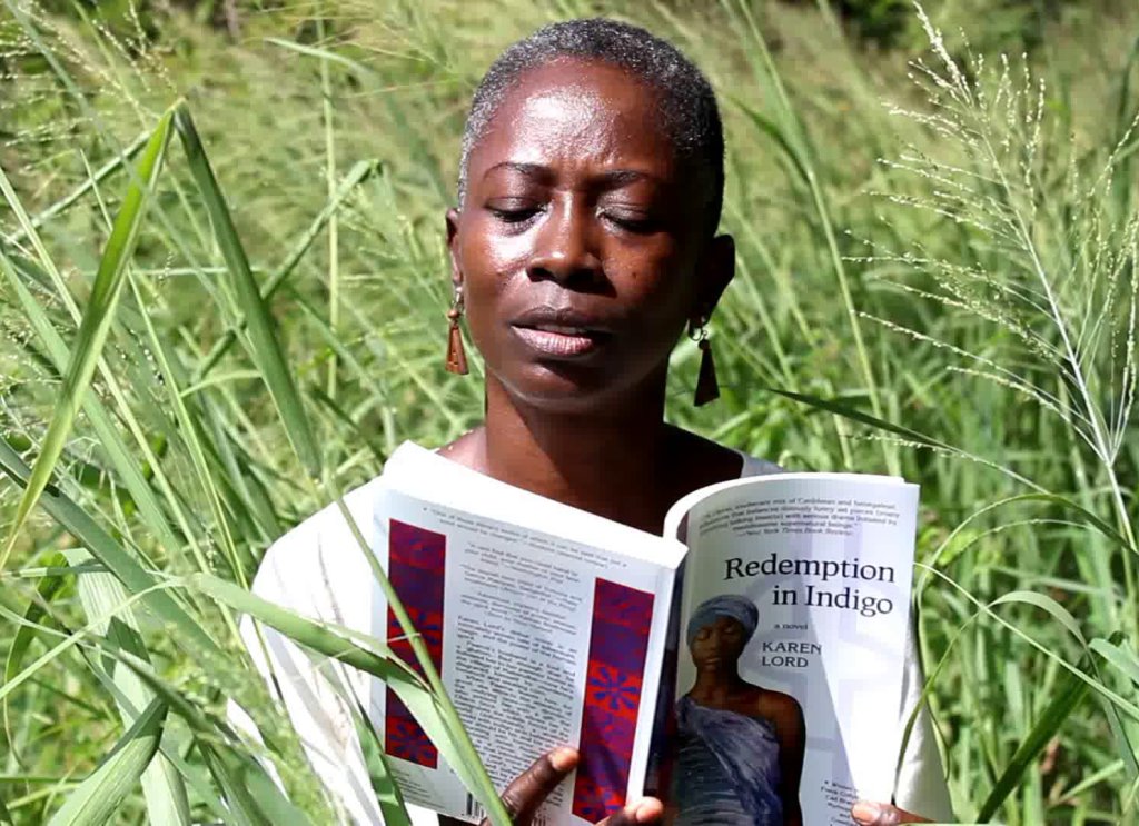 Redemption in Indigo  by Karen Lord     5 "The Indigo Lord once wielded the power of Chaos, imbued within the Chaos Stick, but to punish him it was taken from him and given to Paama. Now he wants it back."