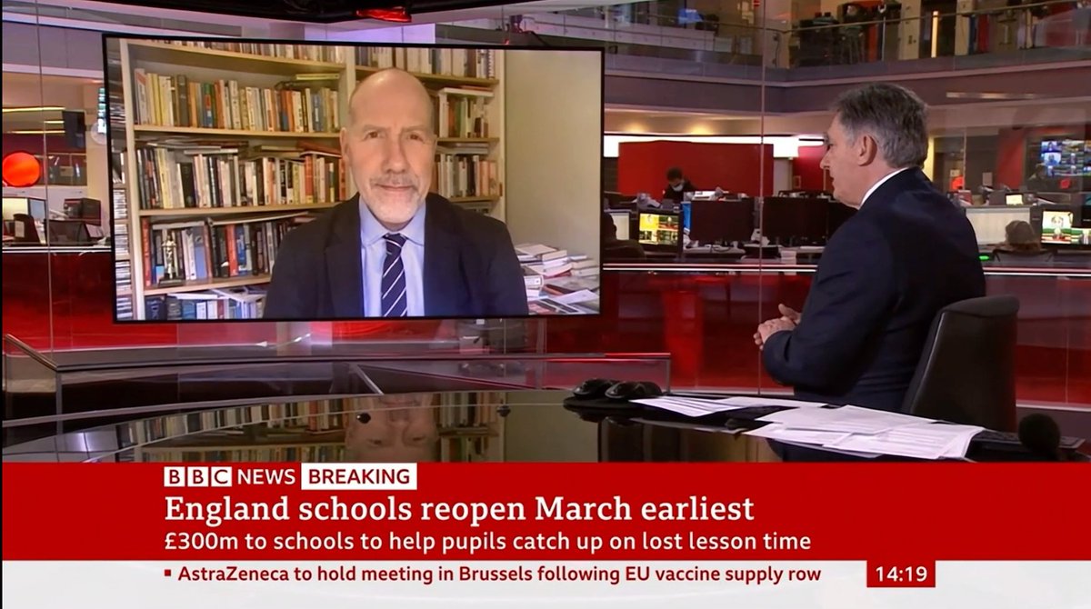 On today's announcement about schools &amp; colleges, and the need to use the next few weeks for detailed, collaborative planning: my conversation with <a href="/BBCSimonMcCoy/">Simon S McCoy</a> (who notes with surprise that I'm less grumpy than usual) <a href="/BBCNews/">BBC News (UK)</a> buff.ly/3iTMJHa