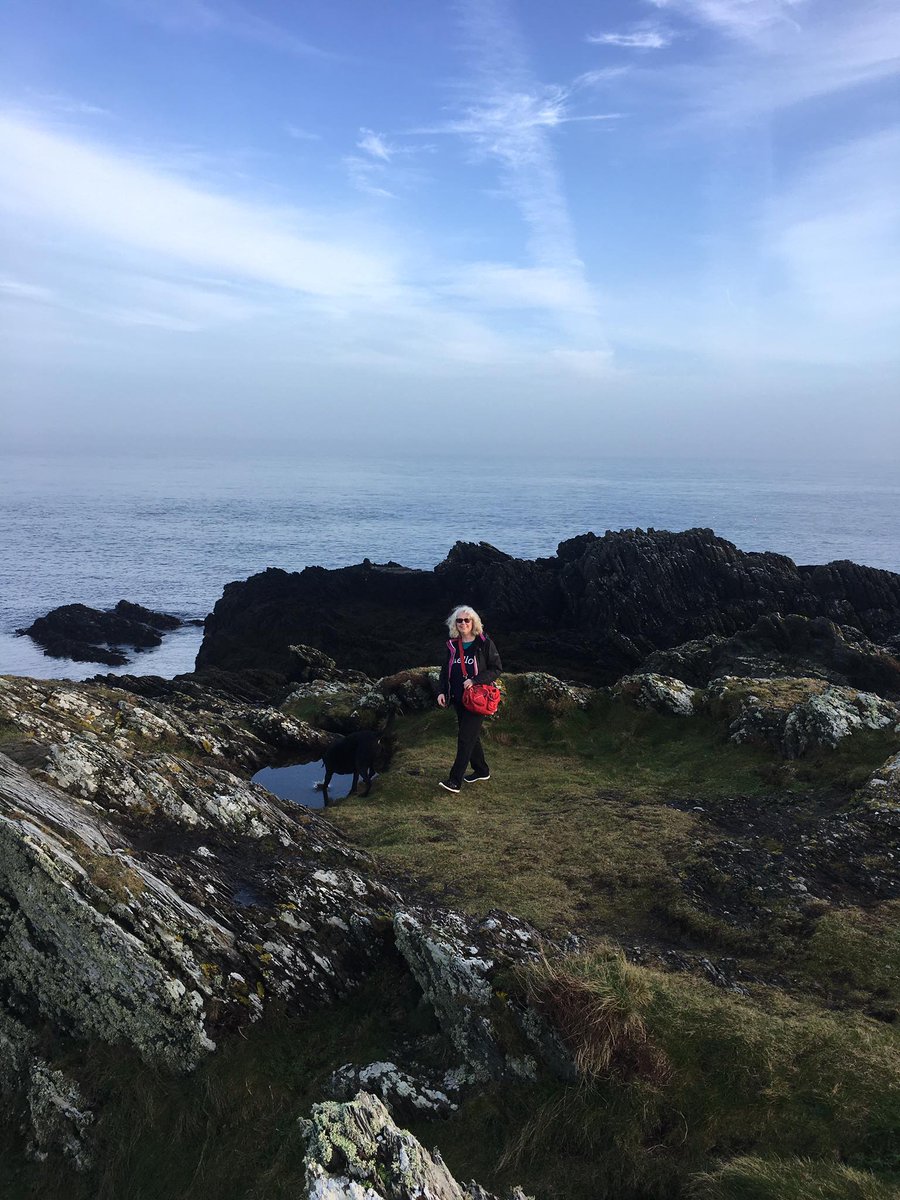 LynnBry29527024's tweet photo. We saw SEAL PUPS!!! We couldn't go down to the shore to get a photo, in case Oscar took it into his head to swim out to say hello, but they're on the rocks on the left hand side. Wish I'd had a proper camera.
#isleofman #WritingWithLabradors #AndSeals https://t.co/O13P7VUyDg