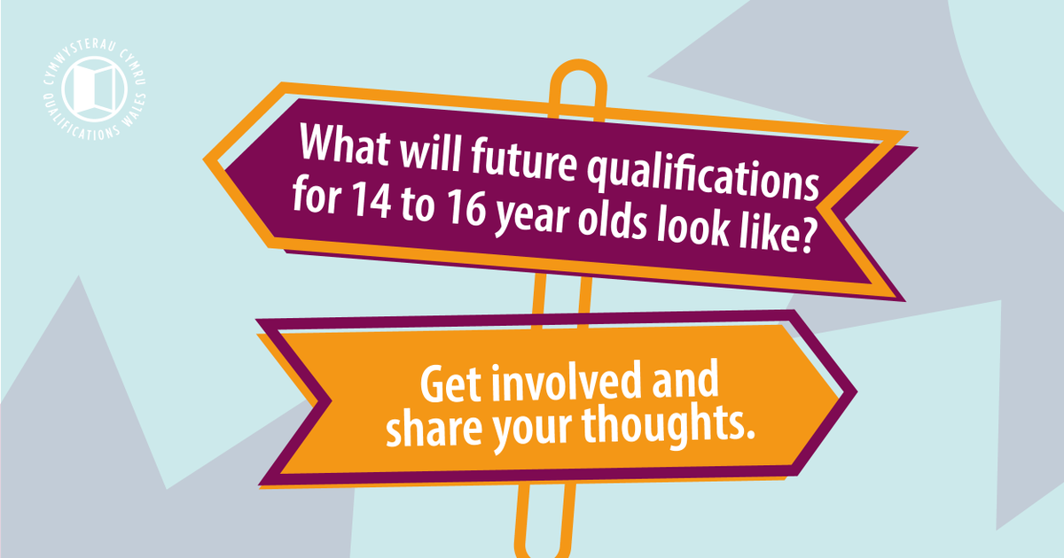 quals_wales's tweet photo. Our #QualifiedfortheFuture consultation lets you have your say on what qualifications will be available for future learners.

Share this link with your friends and family members and help us reshape Wales’ qualifications - https://t.co/9NverzXcp5 https://t.co/CVRk4Y9vXl