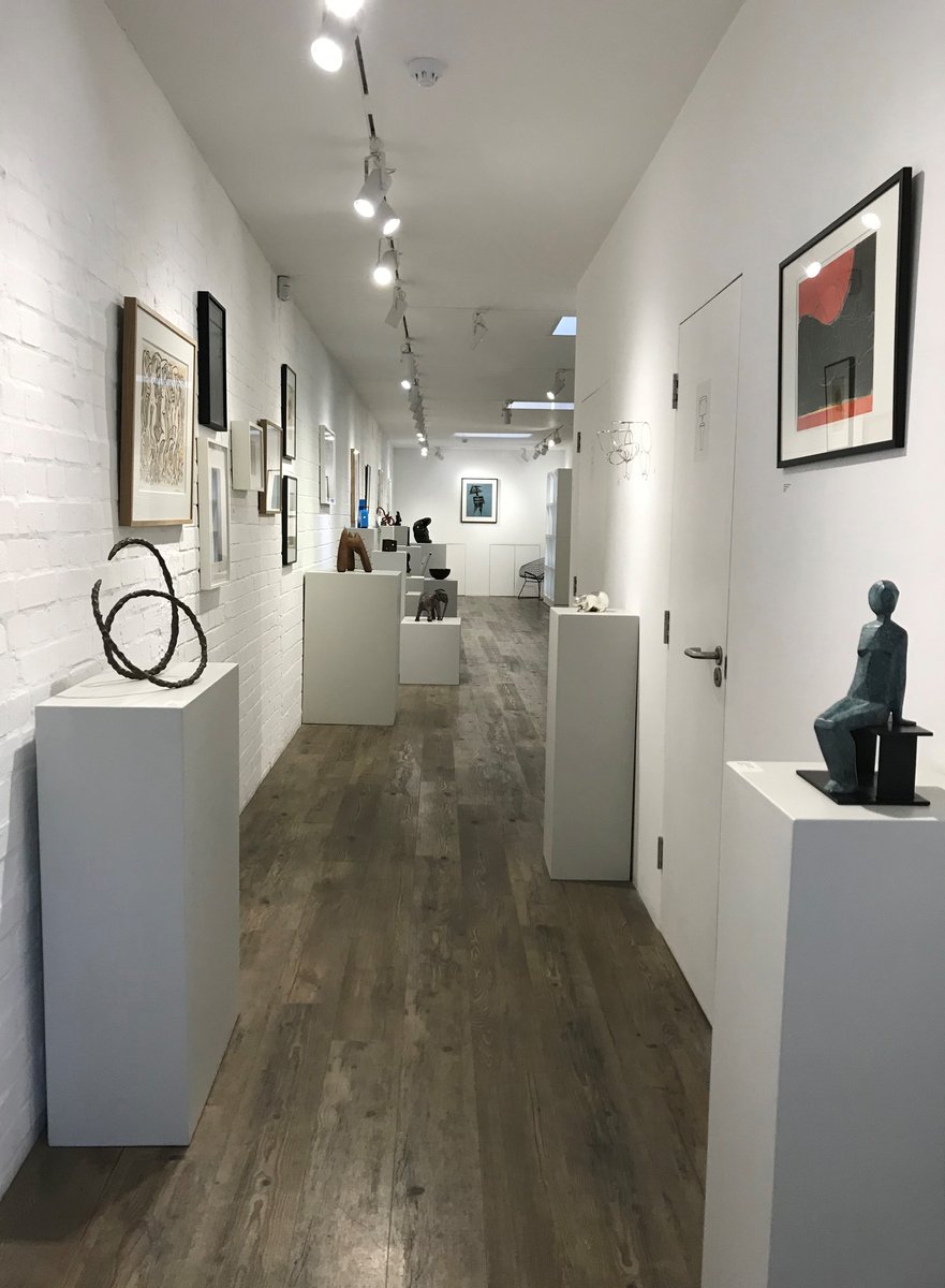 GalleryPangolin's tweet photo. ‘New Year Mix’ exhibition, only being enjoyed by us and a few Pangolin’s who come in for meetings! 🙃 Hopefully we can open our doors to visitors soon. #newyearmix #exhibition #galleryinlockdown #lockdown #culturefromhome #artinlockdown #sculpturelockeddown #gallerypangolin https://t.co/thikPAM1V7