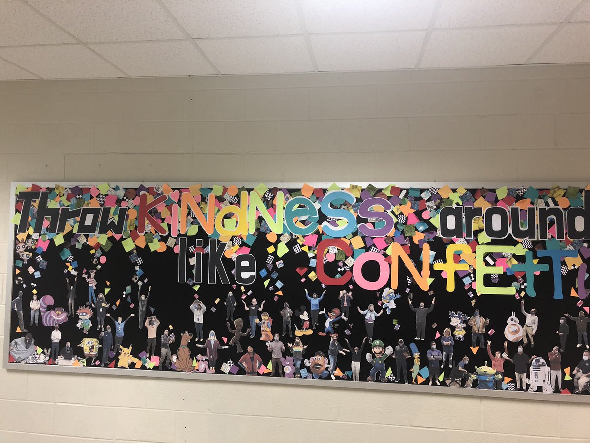 Can’t wait to see more kids on Monday. In preparation, here’s the latest creation from Mrs. Snyder: