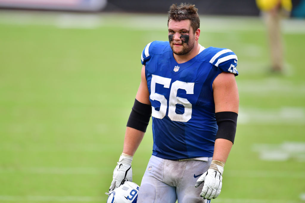 PFF's tweet photo. Quenton Nelson has only allowed 3 sacks on 1,946 pass-blocking snaps in his first three seasons https://t.co/x0nXNKrXjk