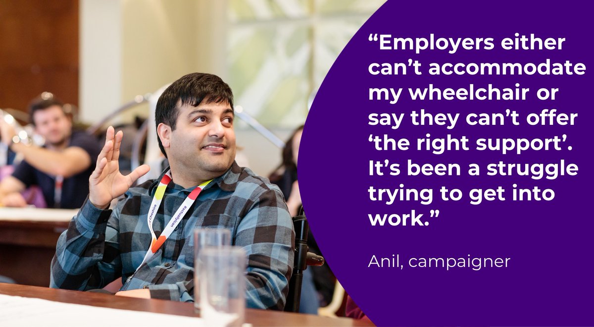 LCCymru's tweet photo. 1/5 employers admit they are hesitant to employ disabled people. We need government action so disabled people can access and thrive in work. Write to Rishi Sunak today #UnlockWork #disability https://t.co/vYx2qlY2GR https://t.co/qae9EJIRFv