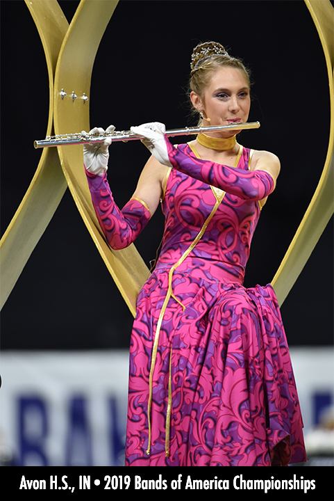 BANDSOFAMERICA's tweet photo. Joining us back on the field in 2021: Avon H.S., IN! The Marching Black and Gold were the Indianapolis Super Regional Class AAAA and Super Regional Champions during the 2019 Bands of America Championships, presented by Yamaha. Photo courtesy of Jolesch Enterprises. https://t.co/TH2xZw7ys3
