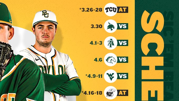 Baylor Baseball tweet media