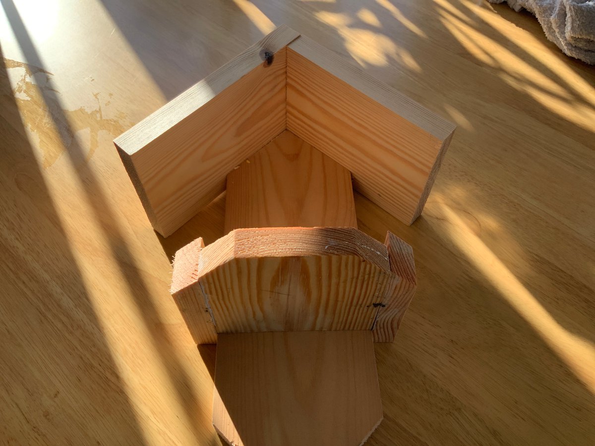 BPortPrimary's tweet image. Last week for Birdwatch Morfilod Glas made bird feeders, this week we have been building them a home in our outdoor challenge. Here are some of our creations. 
#birdwatch #homeschoolproject  #caringforwildlife