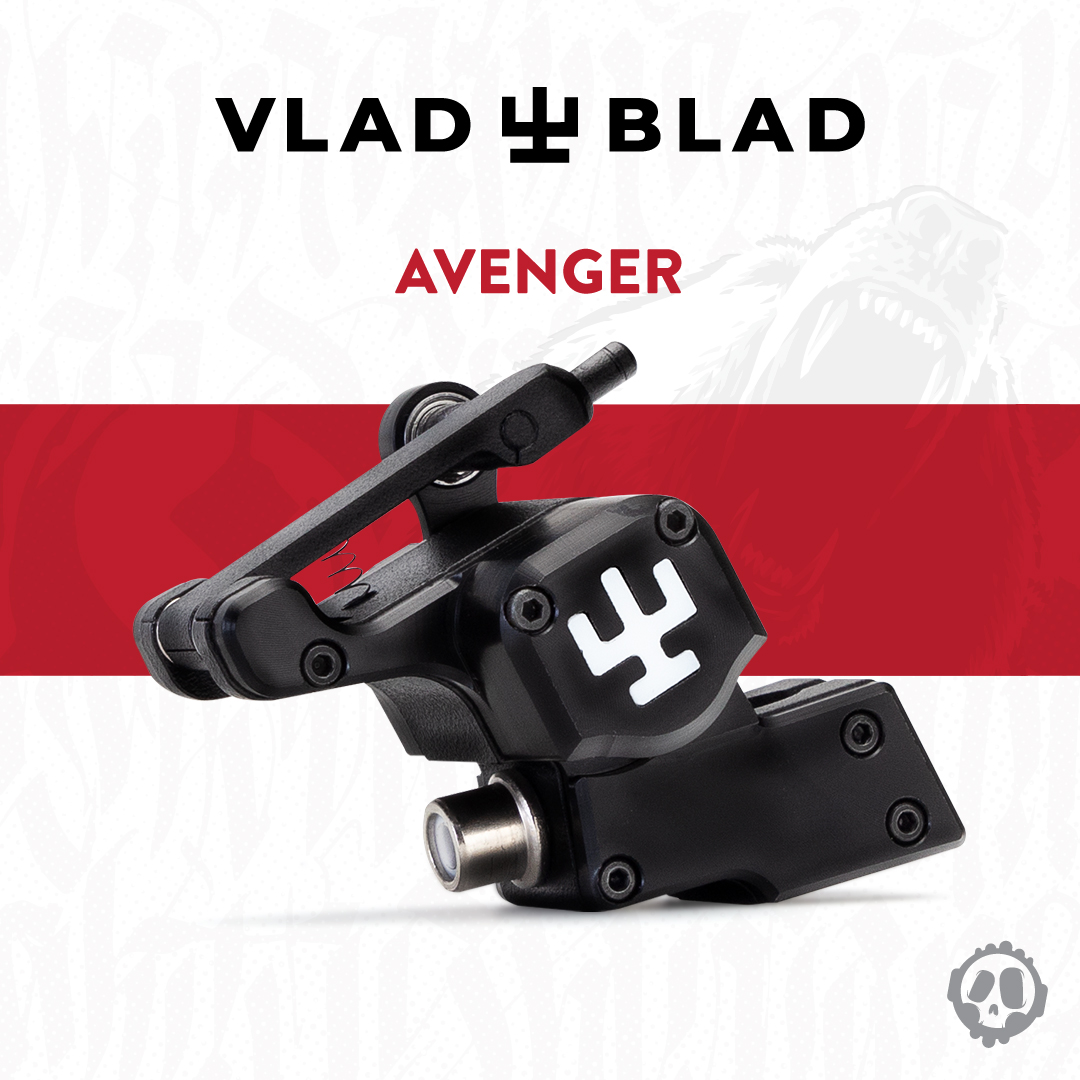 Killer Ink Tattoo on X: "The Vlad Blad Avenger is a hybrid rotary  #tattoomachine that is compatible with both standard #tattoo needles &  cartridges & easily handles any tattooing style. https://t.co/YE0my3pYPK  #killerinktattoo #