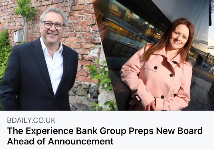 Great to work with @Andrew_MarshBT at @Experience_Bank to ensure our new board, announced in the Spring, is working with one vision, the same aspirations and with clear roles. #leadershipandmanagement #boardroom #training #leadership #inclusion bdaily.co.uk/articles/2021/…