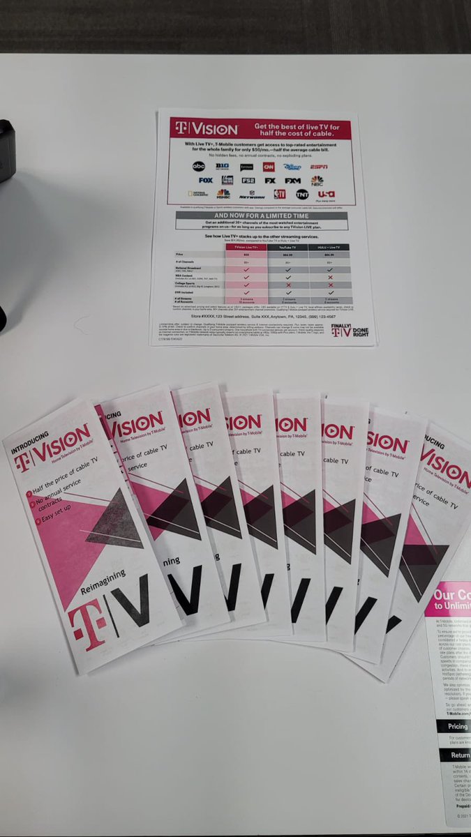 basketbowboss's tweet photo. Love seeing a partner take initiative to WIN with #Tvision πΊπͺπ½ππ₯#tpr #TMobile #SGwireless #northmichigan #michiganwest #Michigan #cutthecord @ginakraft26 https://t.co/VxL01RuglD