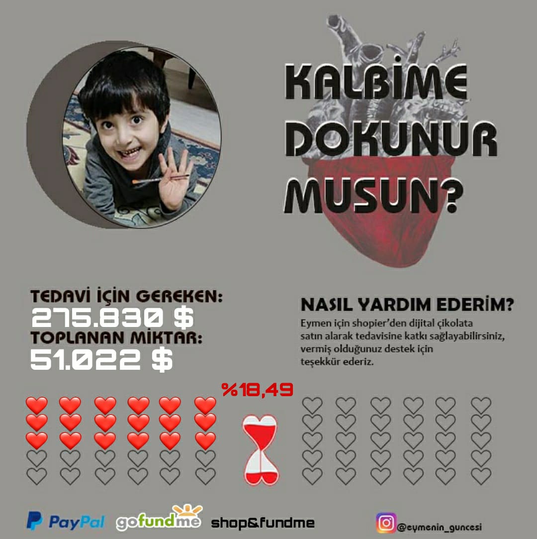 Görüyorsunuz paylaşım ve RT olmadığı zaman yüzde 1 bile olamıyoruz 
Lütfen desteğinize ihtiyacımz var
Paylaşım yapmanıza ihtiyacımız var
Sizler destek vermez RT yapmazsnız Eymen nasl şifa bulacak
Eymenin sesini nasıl duyuracğız oğlumun hayatı avuclarinzda 
taplink.cc/eymenin_kiyafe…