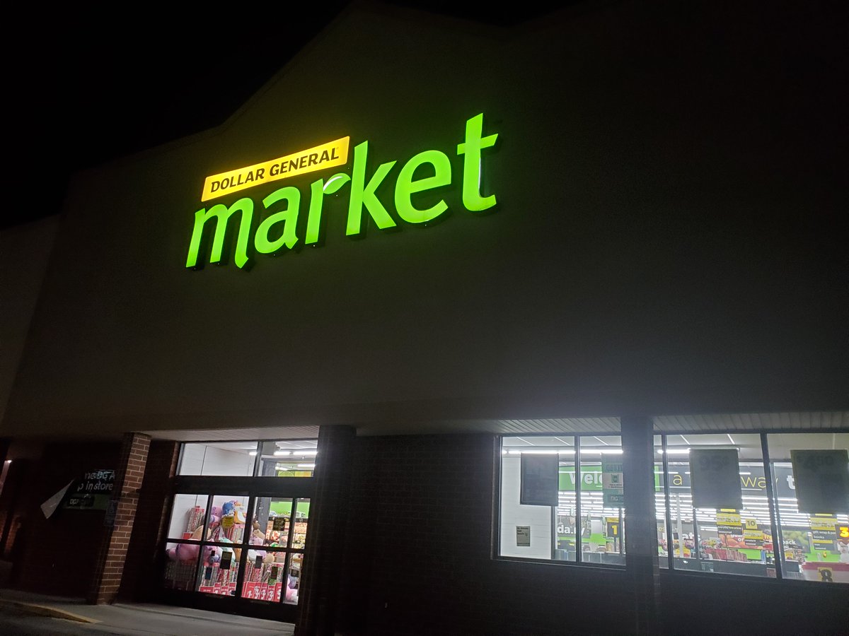 Sorry, one more. Here are photos of one such mini supercenter, outside Buchanan, Virginia, a very small rural town along Virginia's I-81 corridor. This is very cool and a retail trend that is way under-noticed.