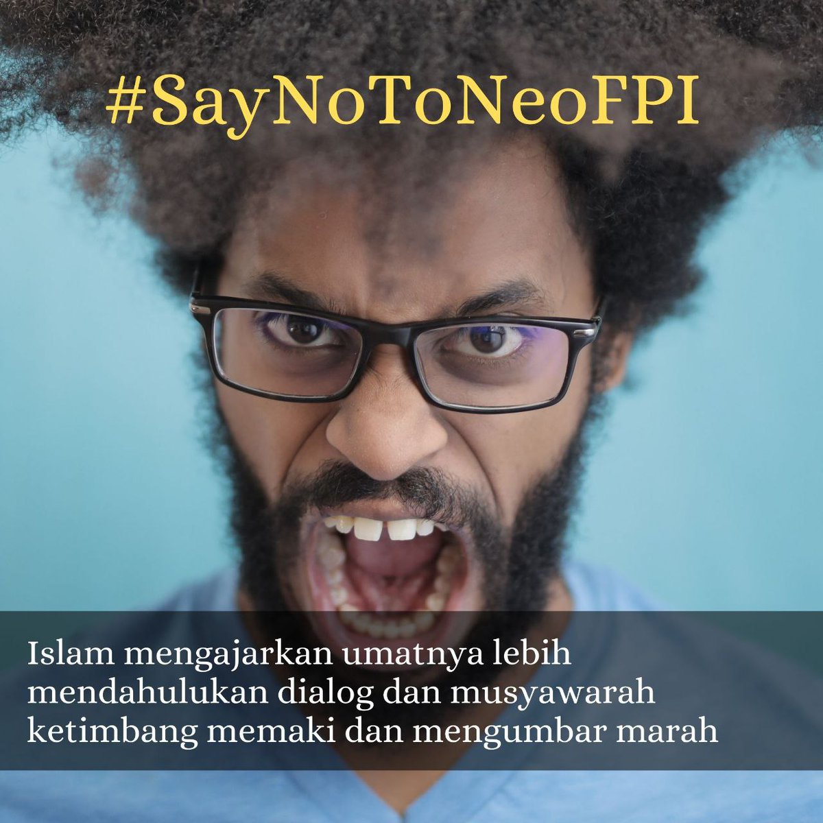 indra_mirna's tweet photo. Organisasi yang selalU menjadikan agama sebagai alat yang bersifat kedUniawian. #SayNoToNeoFPI #NKRITanpaFPI #takusahkhilafah https://t.co/f32Ap56rh0