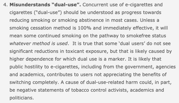 Misunderstands “dual-use” https://clivebates.com/documents/NLFlavours/Part4.pdf4/