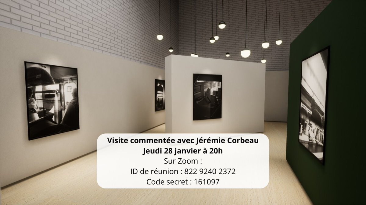 JeremieCorbeau's tweet photo. Visite commentée de mon exposition jeudi 28 janvier à 20h sur Zoom ! https://t.co/SOfXi2ex5J
