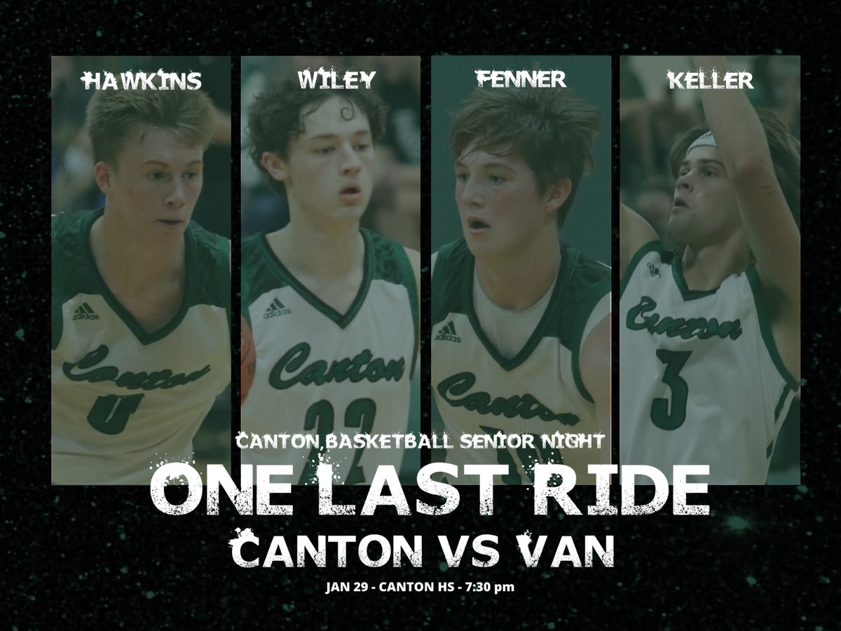 CantonHSHoops's tweet photo. SENIOR NIGHT FRIDAY! https://t.co/xl5XM6RYdJ