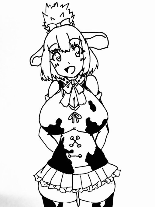 今日の落書き
ホルスタイン可愛いしおっぱいでかいから好き
ボールペンの太さ一生悩む 