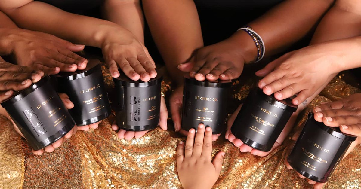 BLK-The Collection 

#StayLit &amp; SHOPLITCANDLECO.COM