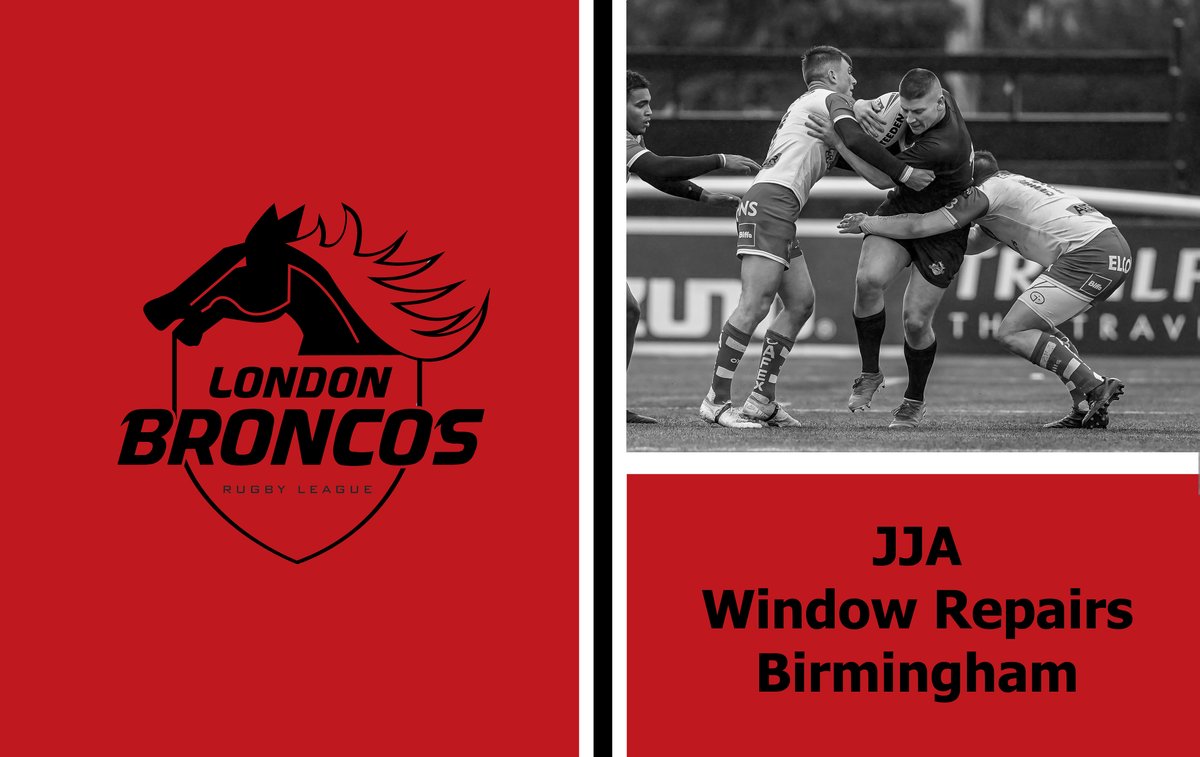 A big thank you to JJA Window Repairs, Birmingham for the Corporate Sponsorship of 1st Team prospect <a href="/JSJonesy11/">Jacob Jones</a>  for 2021 ⚫⚪🔴

It's great to have Personal and Corporate player sponsorships coming in from all over the UK showing their support for our boys and the Broncos 👏