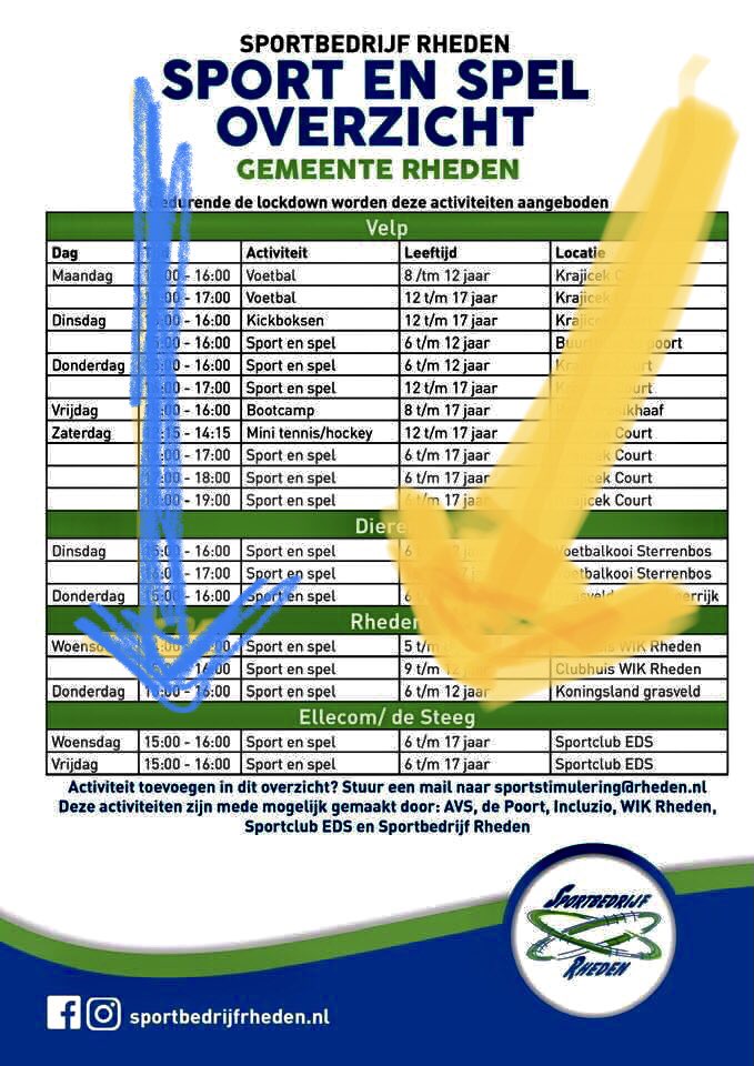 RRoelfzema's tweet photo. Vandaag meer dan 30 kinderen lekker aan het bewegen en sporten op het veld van #ScEDS Rick was er met een bus vol spullen en enthousiasme vanuit het Sportbedrijf van de @gemeenteRheden Erg goed initiatief! Tot vrijdag! https://t.co/0GcyTgCEeJ