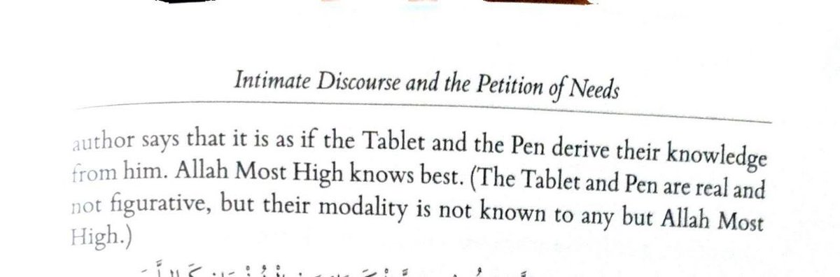 In the book it says, 'There is no doubt that Allah taught the Prophet knowledge of the past and future'.'The Prophet had all embracing knowledge of the past and future'.