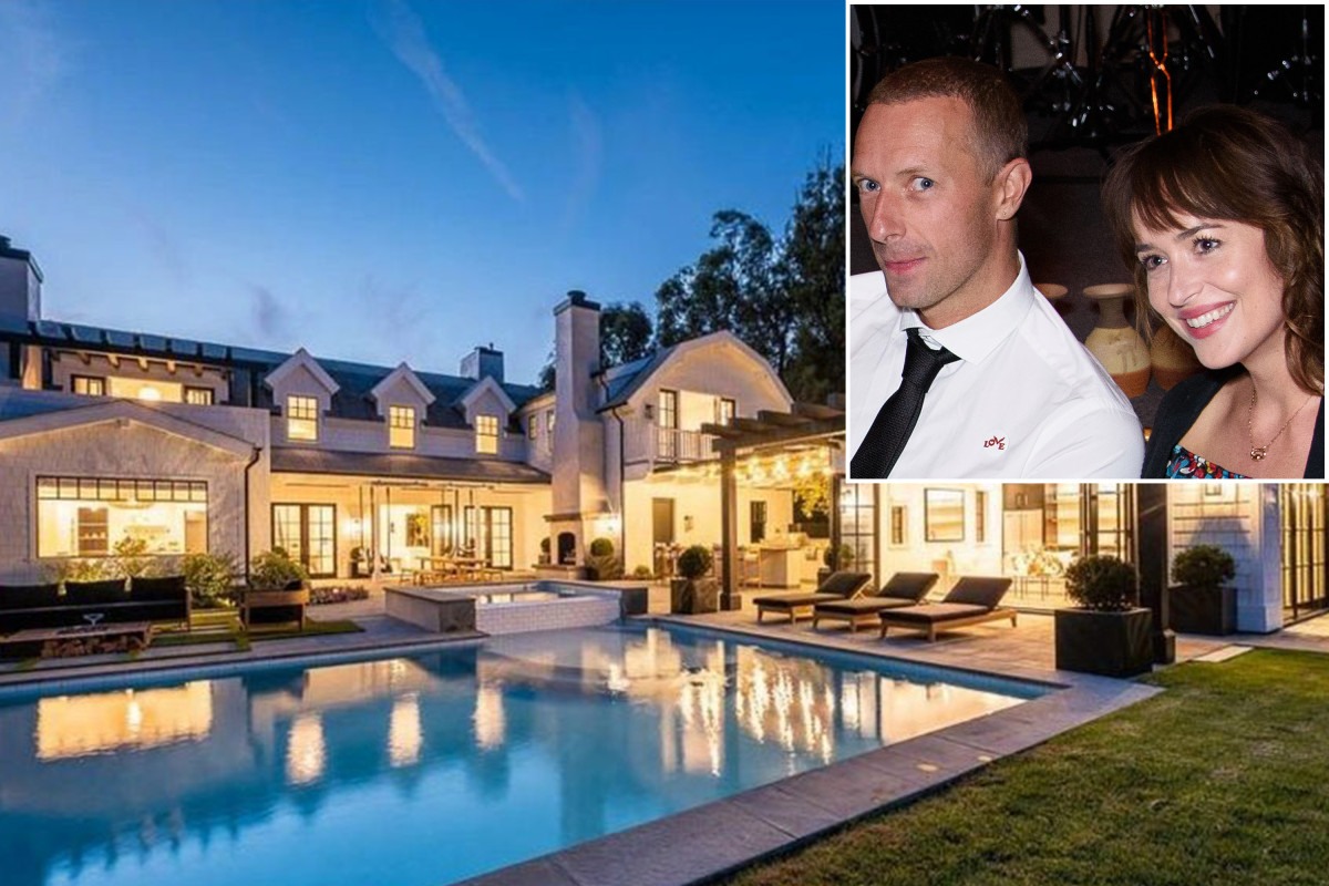 Dakota Johnson and Chris Martin move into $12.5M Malibu dream home