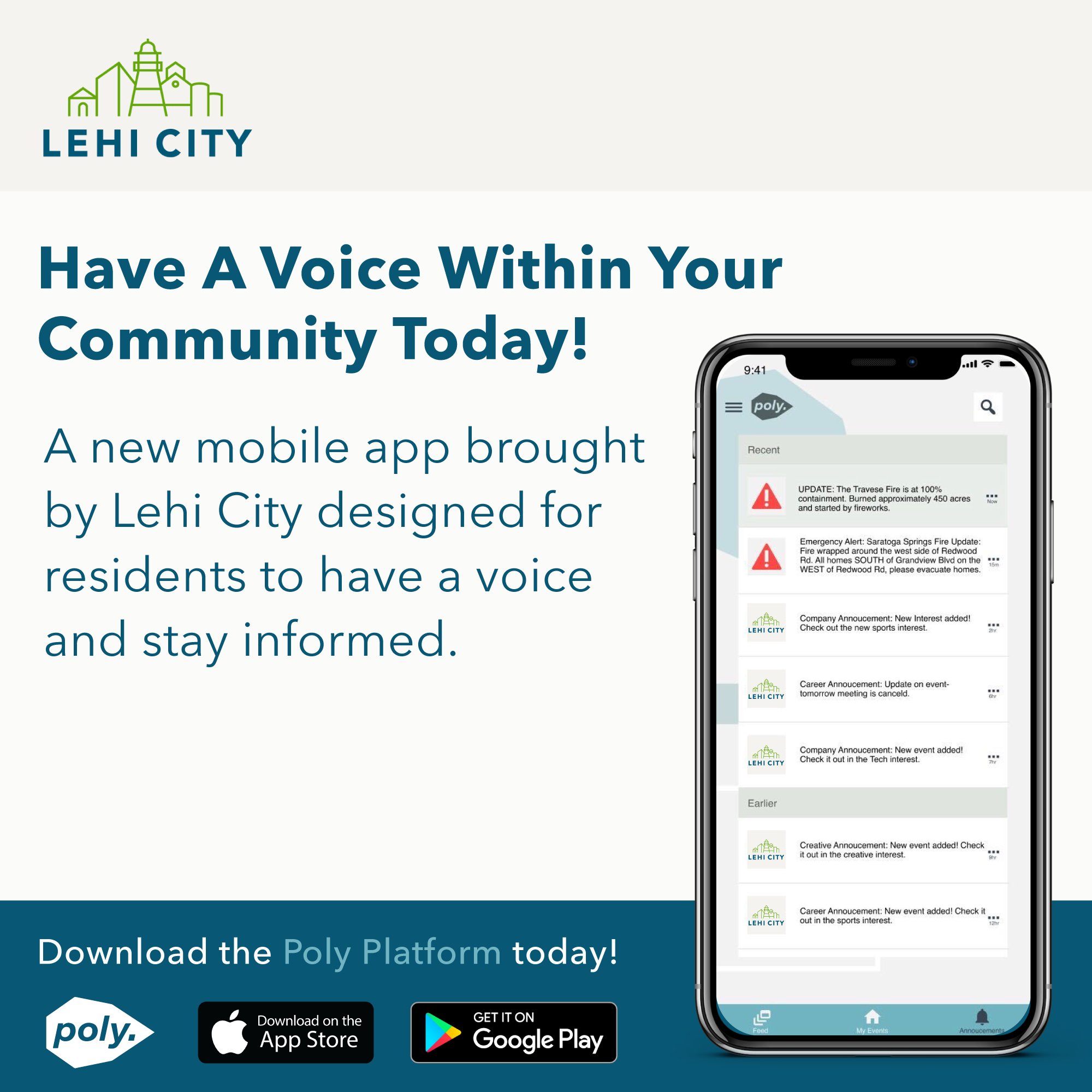 Lehi City on Twitter "Lehi City is now using Poly, a resident