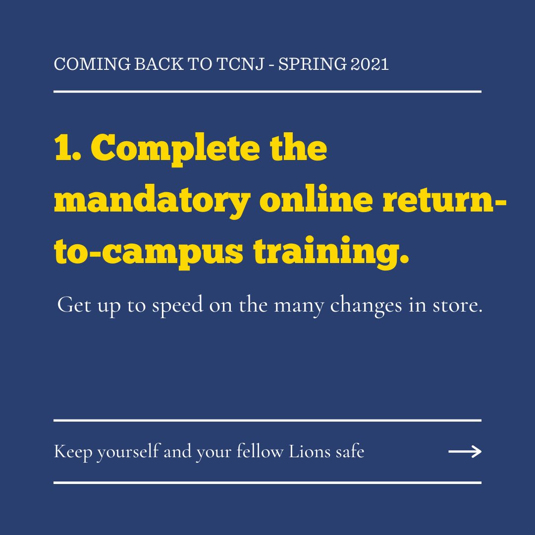 Tweet by TCNJ
