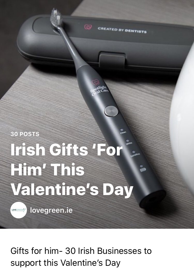 Gifts for him! 30 #IrishBusinesses to support this #ValentinesDay #SupportIrish #ShopIrish #BuyIrish #Wereallbusiness #SMECommunity 

instagram.com/lovegreen.ie/g…