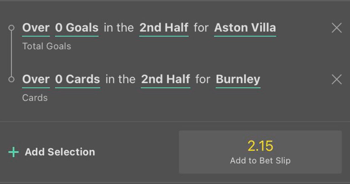SportProfiteers's tweet photo. BPL Bet Builders ⚽️

Burnley vs Aston Villa - 6.00pm 

Odds @ 2.15 and 8.10

#BPL #football #sportsbet #bet https://t.co/LMvjaJGadk