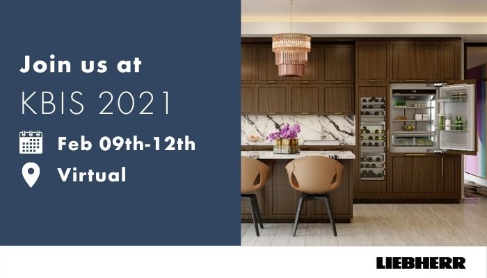 You are invited to be our guest at KBIS!
Redeem your free Virtual Expo Pass to experience Liebherr’s full Monolith collection, including our newest product to be unveiled at the show.
REGISTER HERE: lnkd.in/gGB2xth
#LiebherrAppliancesUS #KBIS2021 #KBISvirtual #NKBA