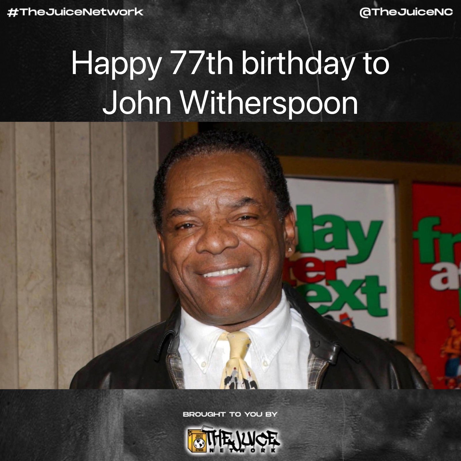 Happy 77th birthday to the legend John Witherspoon! Rest In Peace      