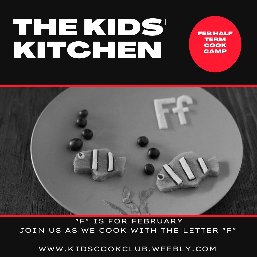 KidsKitchen_UK's tweet photo. F is for....Feb half term cook camp - https://t.co/jG3ur4QtLL https://t.co/K0Us9Efj1R