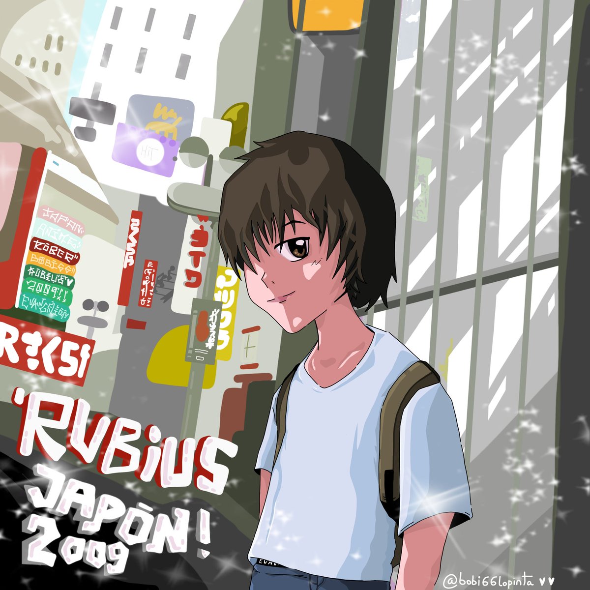 bobi3seis's tweet photo. Rubius Japón 2009 Fanart🌟🌟
+ Fondos de pantalla 💖💖
#rubiusfanart #rubiusgameover https://t.co/s1L4TQZmPm
