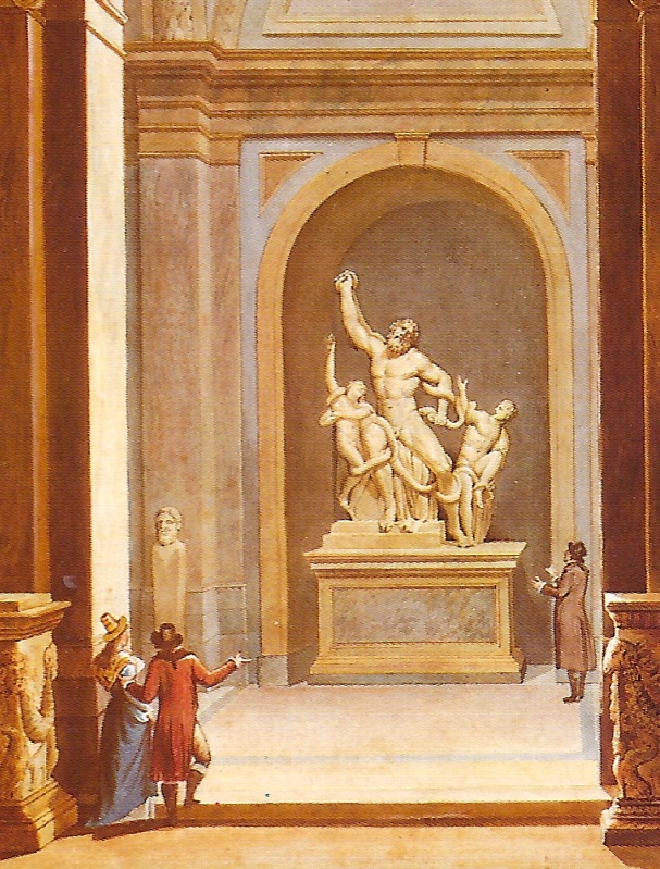 (6/8) Discovered in February 1506 in Rome, Pope Julius II acquired it by March and held it in the Vatican. A base was added in 1511, and it remained in Rome until 1798 when Napoleon had it moved to France. By 1816 however, following Napoleon's defeat, it was returned to Rome.