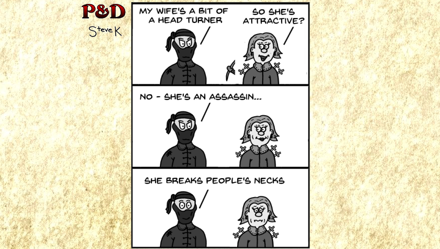 Nun-Chucker returns in "Drop-Dead Gorgeous"...

#DnD #TTRPG