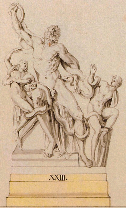 (6/8) Discovered in February 1506 in Rome, Pope Julius II acquired it by March and held it in the Vatican. A base was added in 1511, and it remained in Rome until 1798 when Napoleon had it moved to France. By 1816 however, following Napoleon's defeat, it was returned to Rome.