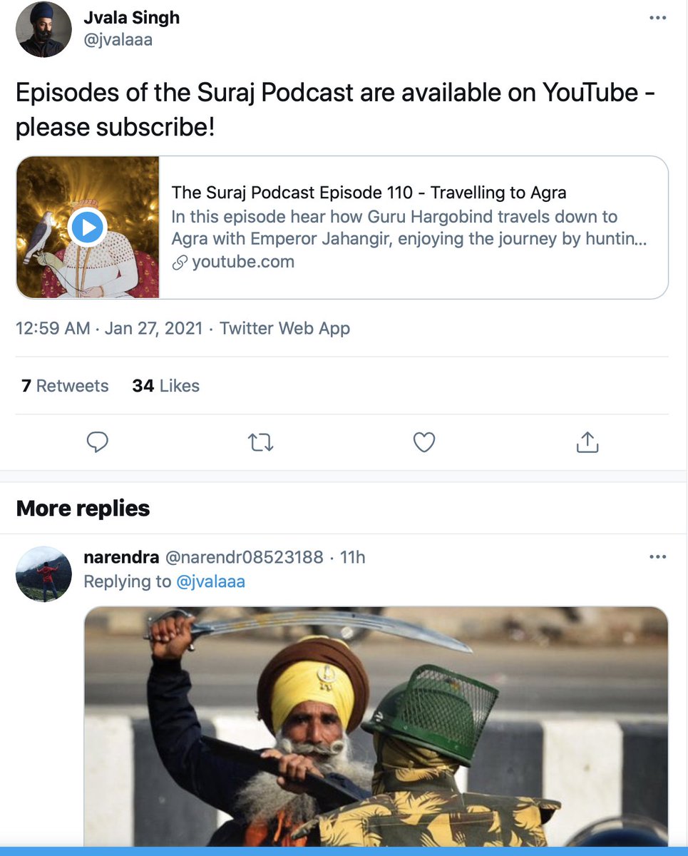 And if there's anything this ecosystem does well, it's riling, polarizing, and annoying people - I already noticed a stupid troll spamming this photo in the replies to various Sikhs (even when they're discussing topics other than Jan 26).