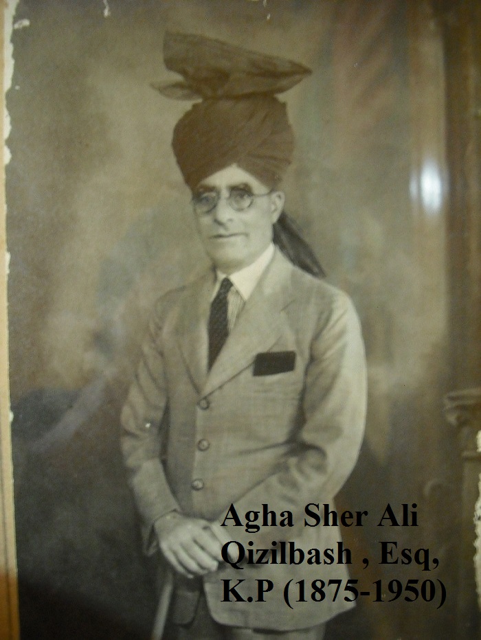 11. Also, while the traditional Kashmiri turban (dastar) continued almost till recent past- in the post-47 period some started preferring a turban with a 'patka'. The images are of Aga Sher Ali (1875-1950) & Munshi Muhammad Ishaq (d. 1969).