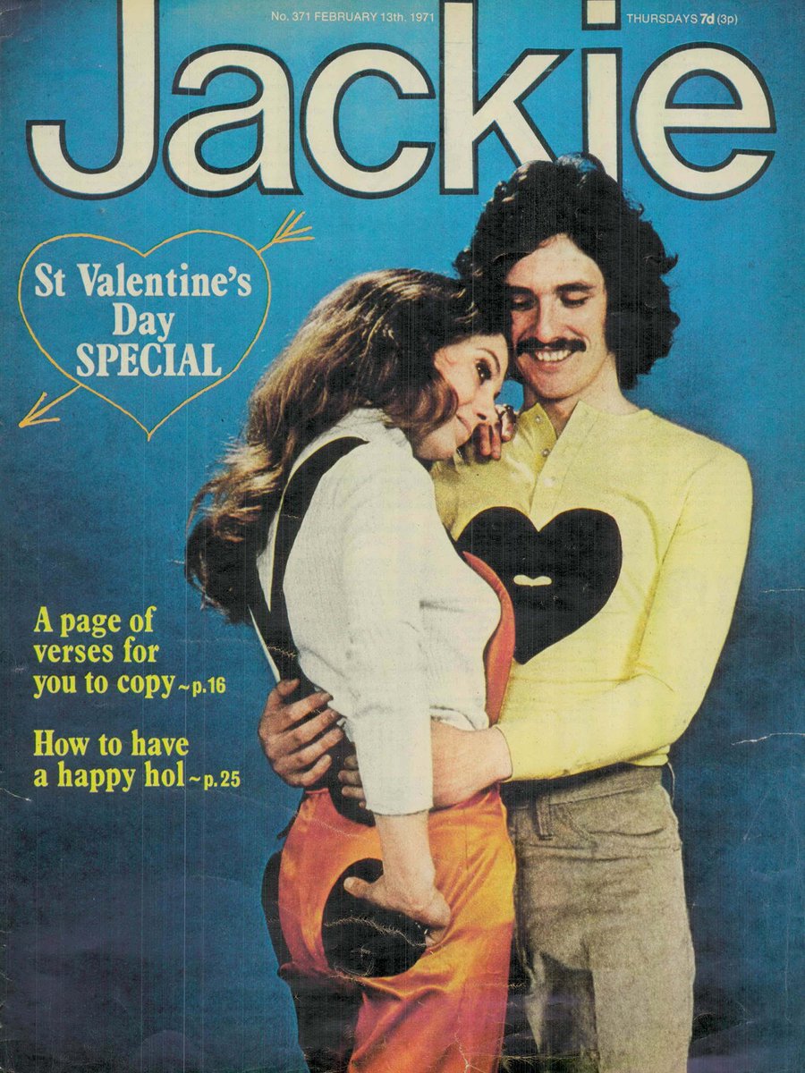 Today in pulp, as a birthday request for  @WonderWhoosh, a few issues of Jackie Magazine!This may involve nostalgia. And flares. And David Essex.