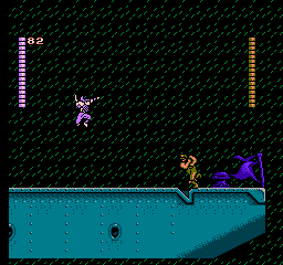 FpgaWarrior's tweet photo. I have released this "Kage: Out of Control Edition" hack of the (NES) Natsume's classic game "Shadow of the Ninja / Yami no Shigotonin Kage". You can download it here: https://t.co/94RAQ1XrmA - #NES #Famicom #NesHACK #KAGE #ShadowOfTheNinja #BlueShadow #natsume https://t.co/jyzrEQd3Ob