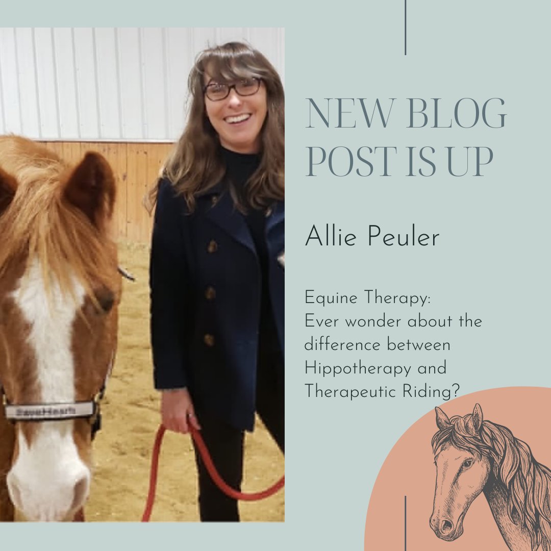 ILOTA1918's tweet photo. New on the Blog!
Learn more about Equine therapy and how it is used in occupational therapy practice.

#InTheNow #ILOTA https://t.co/D0kDmmsfxa