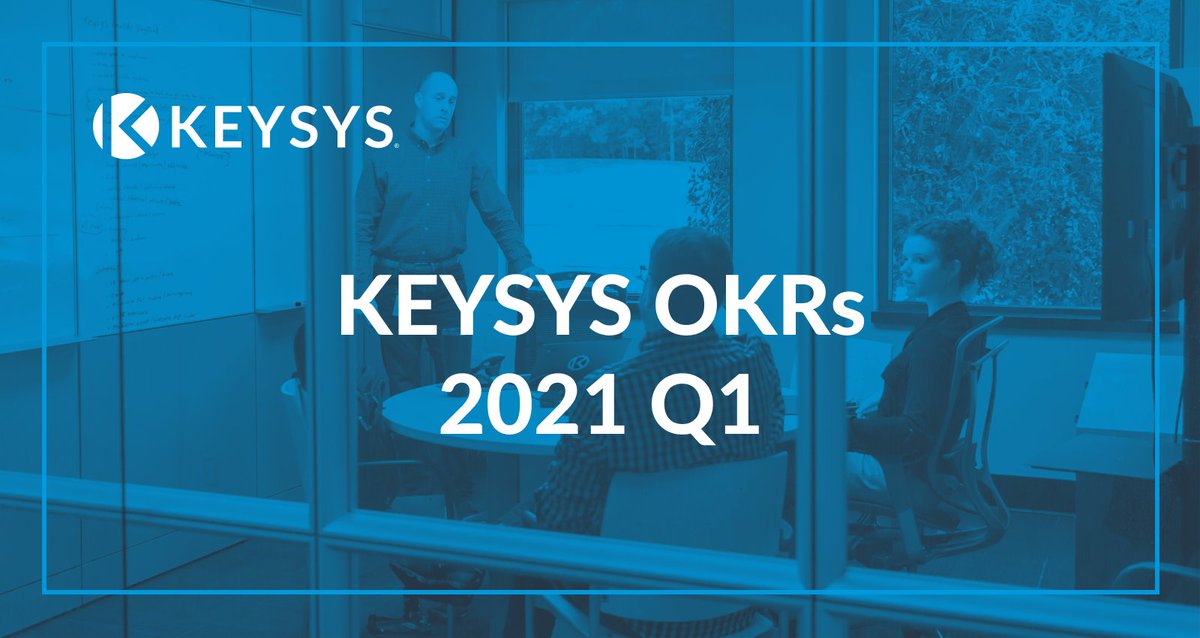 We've learned a good set of #OKRs is clear, challenging, aspirational, realistic &amp; public. That’s why our CEO has published our company-wide OKRs because we believe there is no such thing as being “too transparent.”

View KEYSYS' OKRs here >> keysys.io/2021-q1-okrs/

#alabama