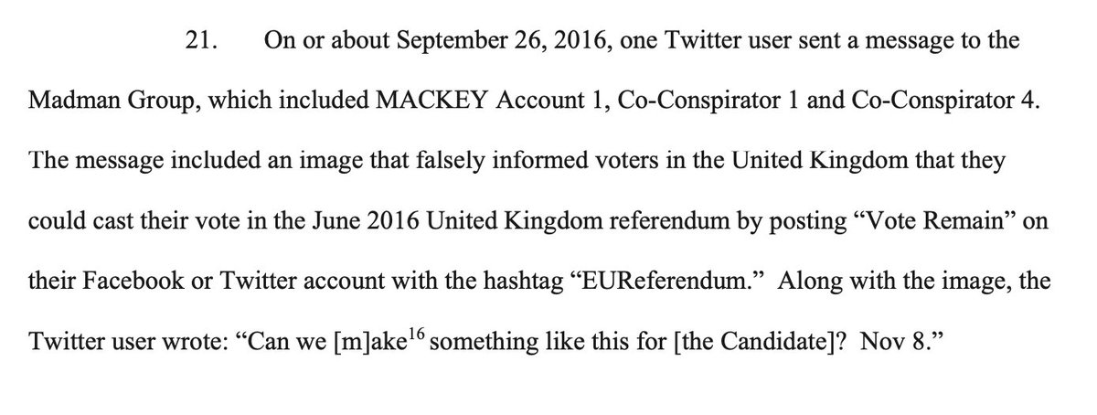 WHOOPS! The Alt-Right may catch a second set of *international* criminal charges for attacking Britain's democracy *right alongside Russian intelligence, yet again.*